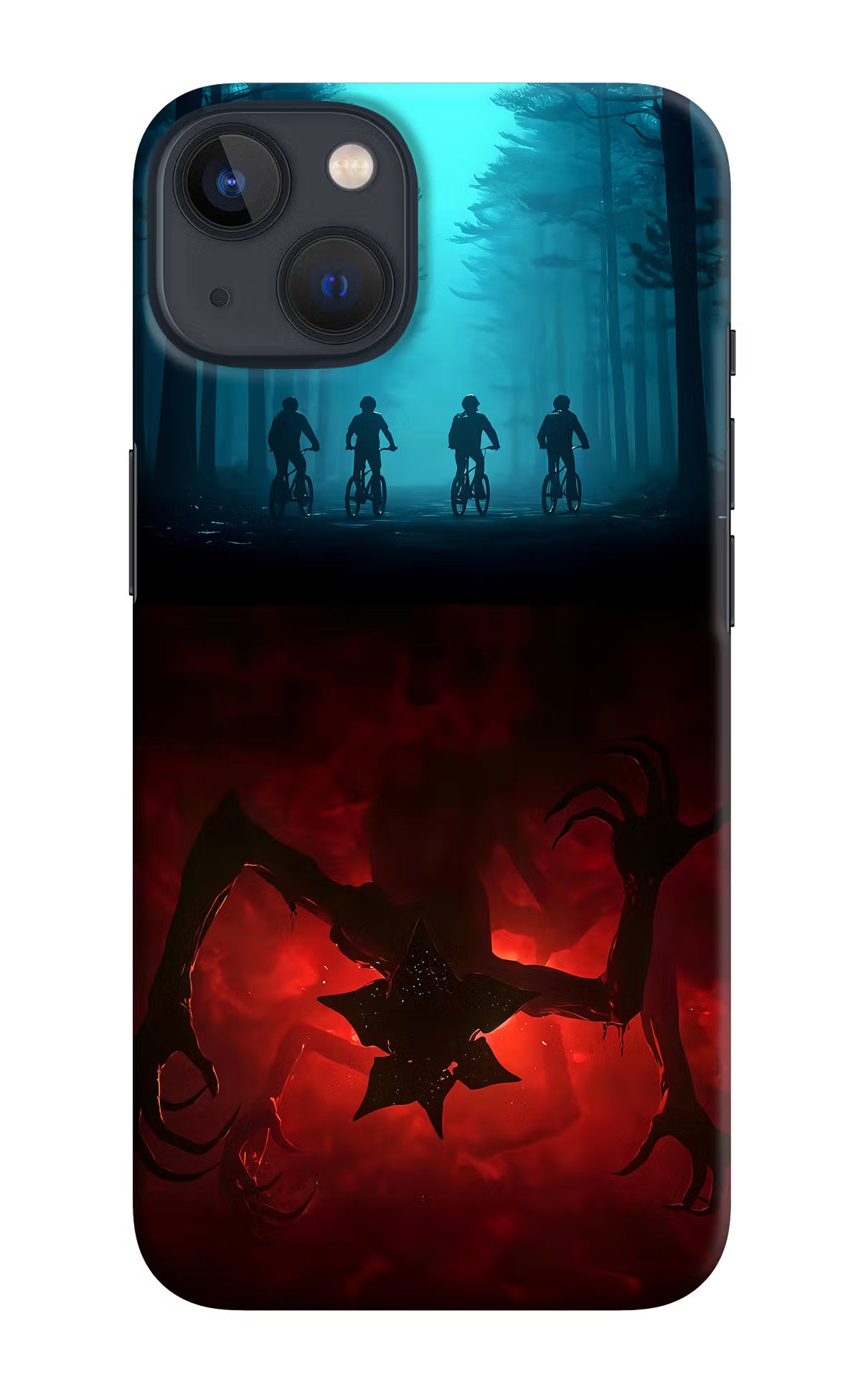 Ordinary Things Downside Up iPhone 13 Mini Hard Case Back Cover by Casekaro