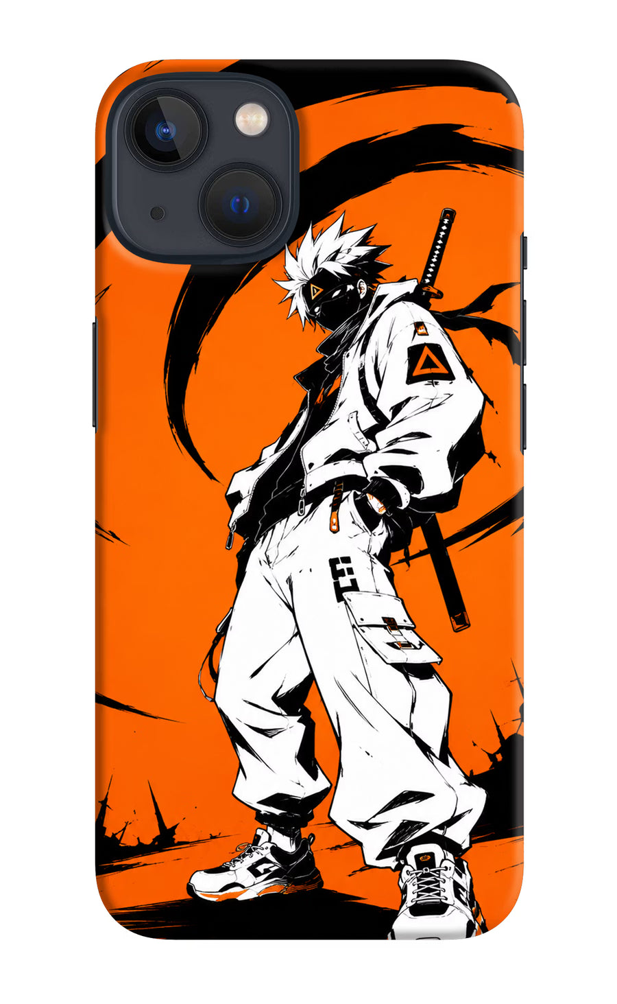 Street Samurai  iPhone 13 Mini Back Cover, Hard case