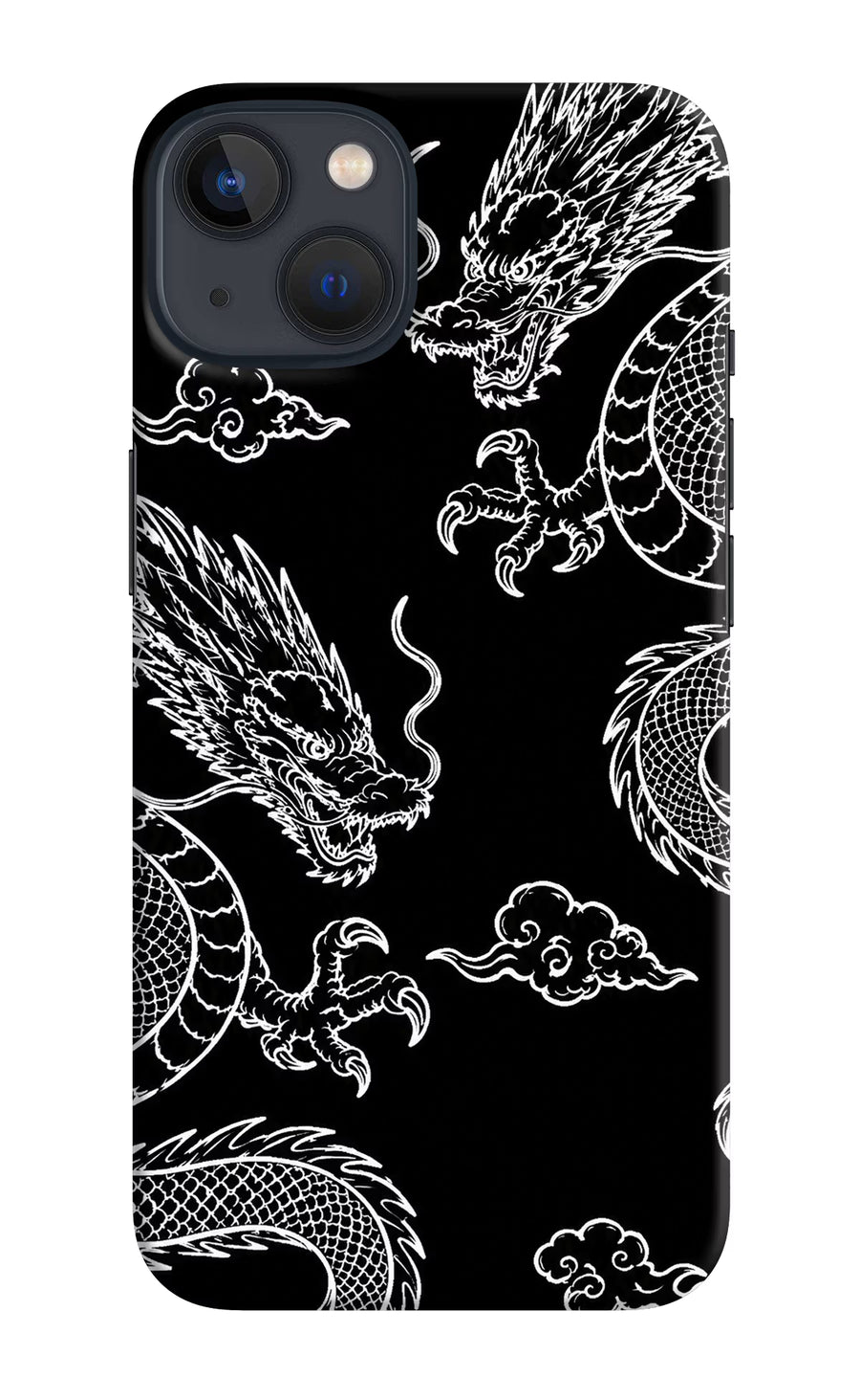 Twin Dragons iPhone 13 Mini Back Cover, Hard case