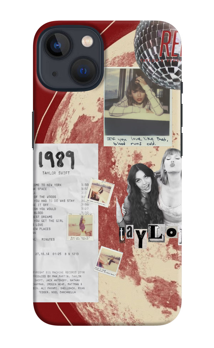 Taylor Swift iPhone 13 Mini Back Cover, Hard case