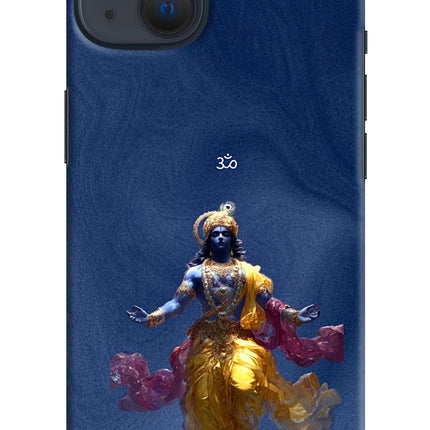 Cosmic Krishna iPhone 13 Mini Hard Case Back Cover by Casekaro