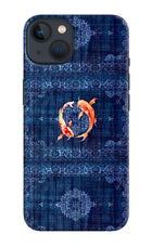 Koi Blue iPhone 13 Mini Back Cover
