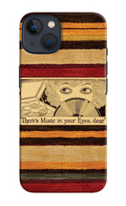 Vinyl Stripes iPhone 13 Mini Back Cover