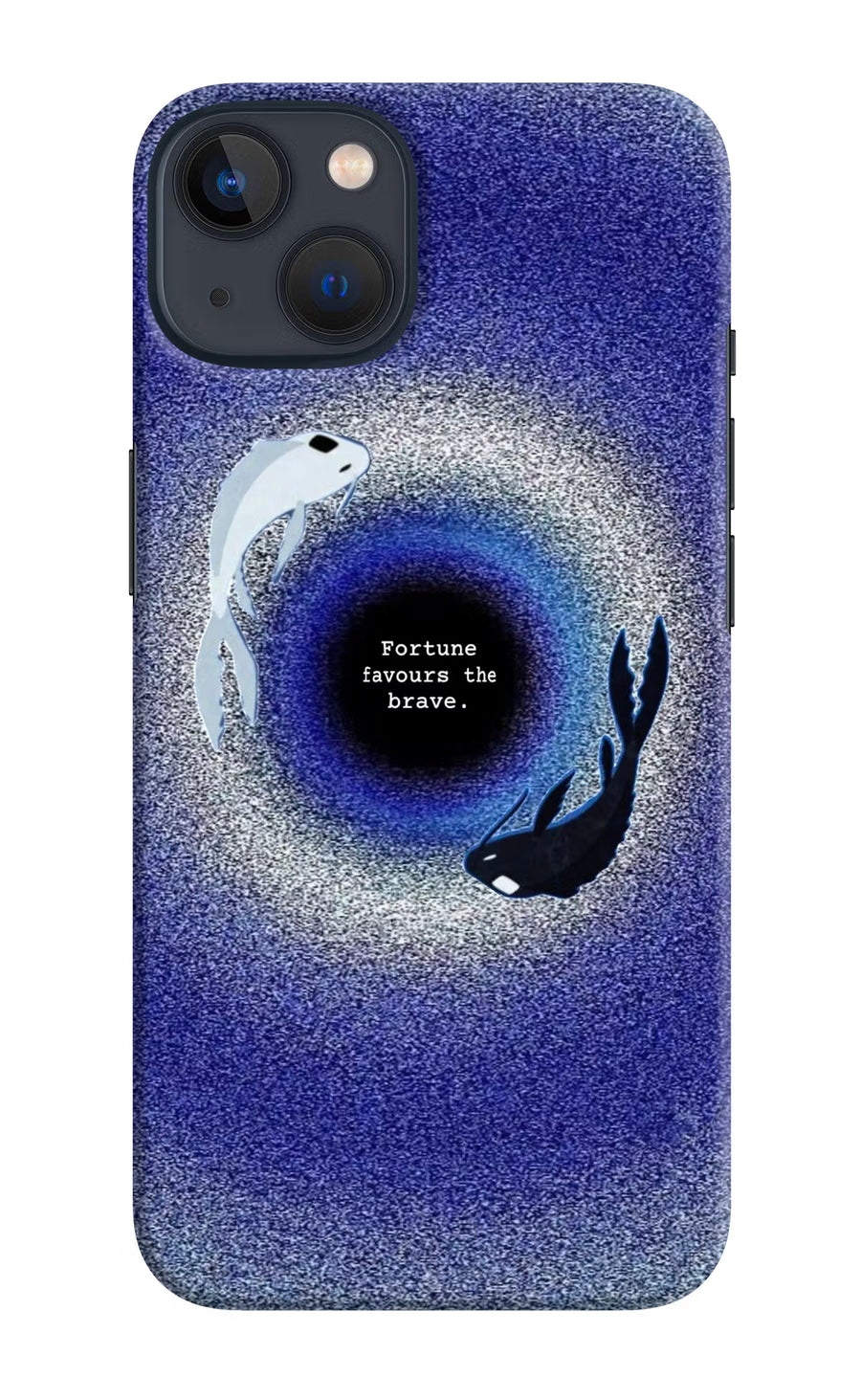 Dark Koi iPhone 13 Mini Back Cover, Hard case