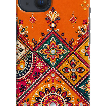 Kutch Glow iPhone 13 Mini Hard Case Back Cover by Casekaro