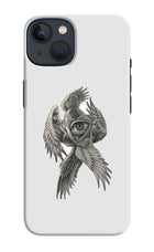 Accurate Angel iPhone 13 Mini Hard Case Back Cover by Casekaro