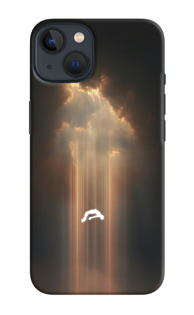 Heavenly Beam iPhone 13 Mini Hard Case Back Cover by Casekaro