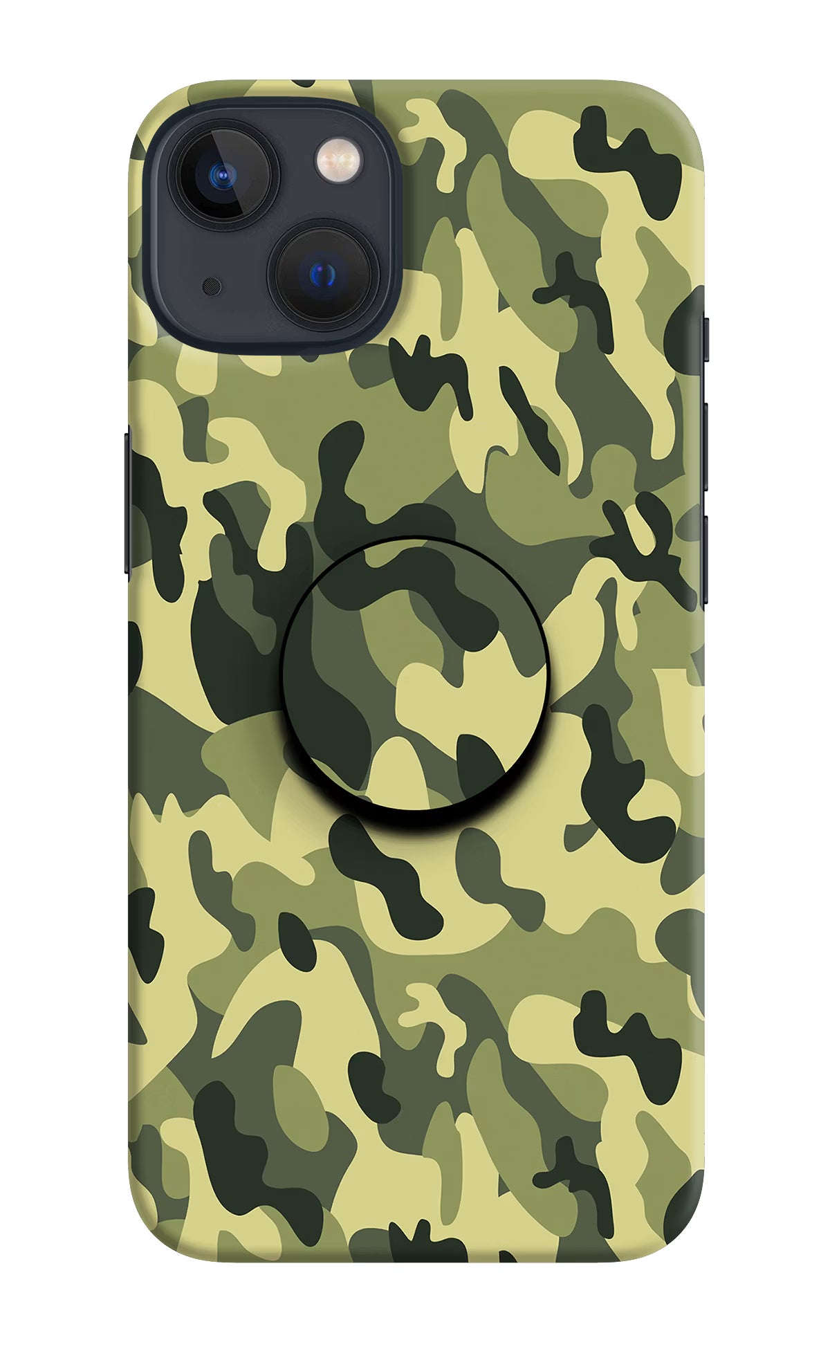 Camouflage iPhone 13 Mini Pop Case by Casekaro
