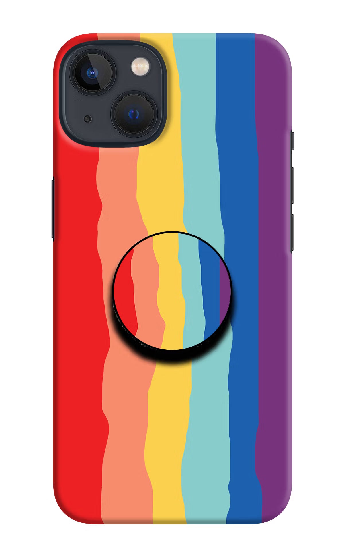 Rainbow iPhone 13 Mini Pop Case by Casekaro