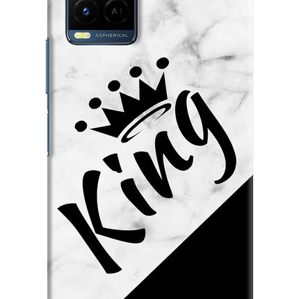 King Vivo Y21/Y21s/Y33s Hard Case Back Cover by Casekaro