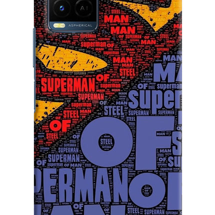 Superman Vivo Y21/Y21s/Y33s Hard Case Back Cover by Casekaro