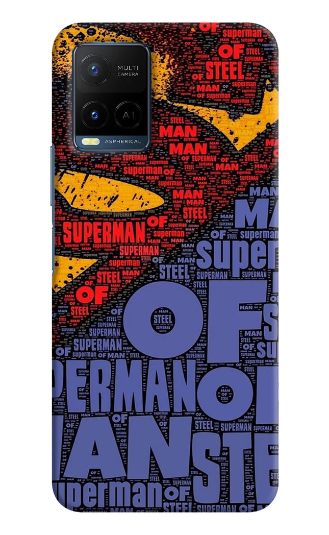 Superman Vivo Y21/Y21s/Y33s Hard Case Back Cover by Casekaro