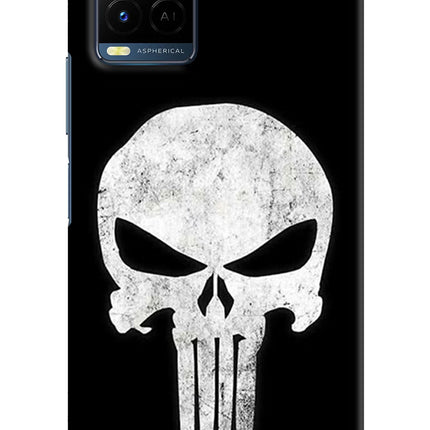 Punisher Skull Vivo Y21/Y21s/Y33s Hard Case Back Cover by Casekaro