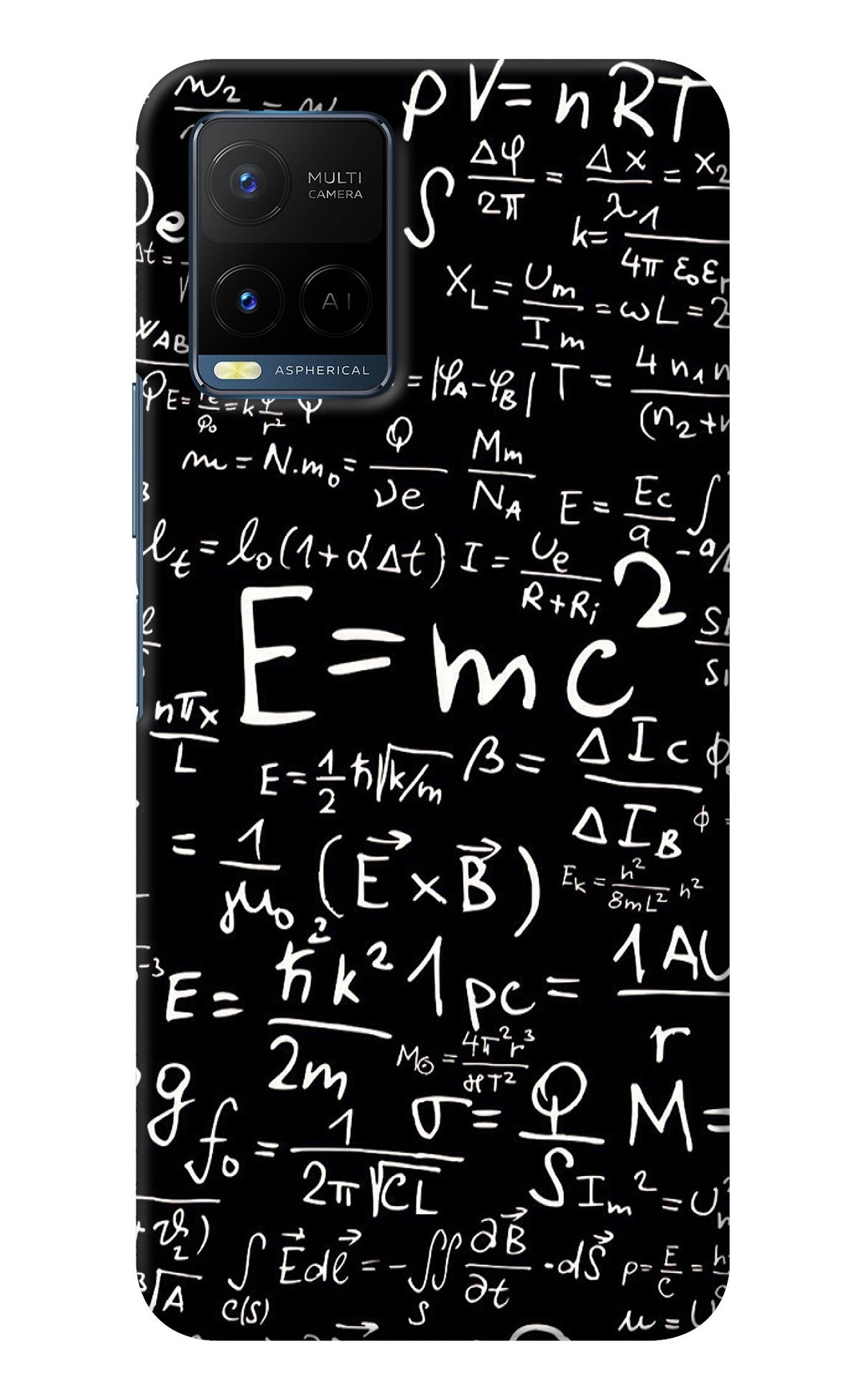 Physics Albert Einstein Formula Vivo Y21/Y21s/Y33s Back Cover