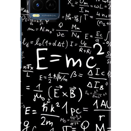 Physics Formula Vivo Y21/Y21s/Y33s Hard Case Back Cover by Casekaro