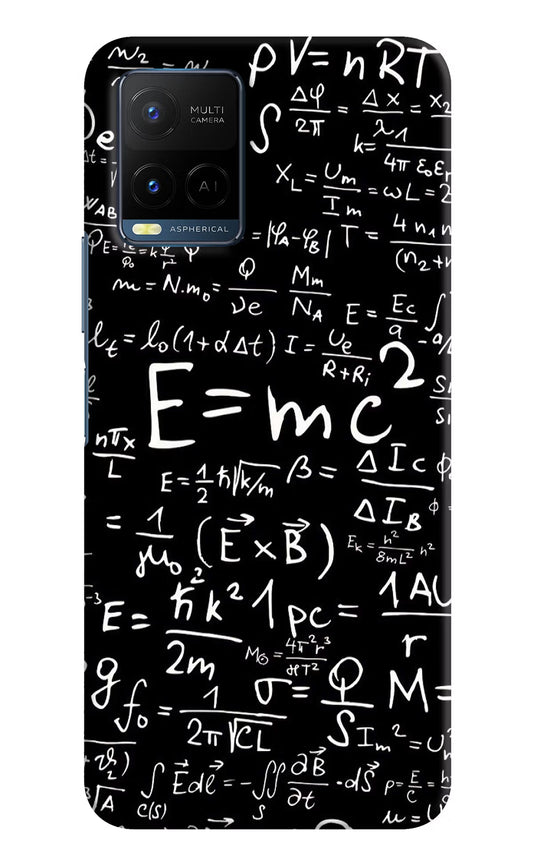 Physics Formula Vivo Y21/Y21s/Y33s Hard Case Back Cover by Casekaro