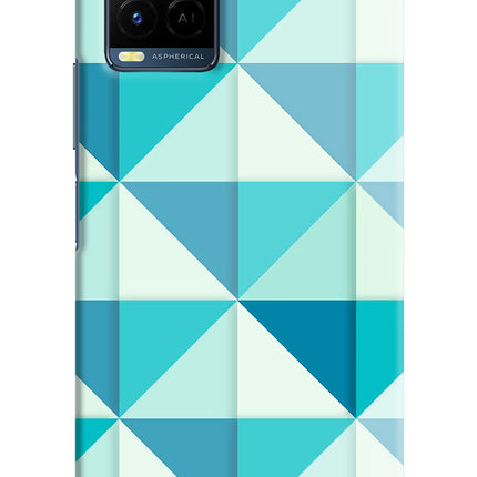 Abstract Vivo Y21/Y21s/Y33s Hard Case Back Cover by Casekaro