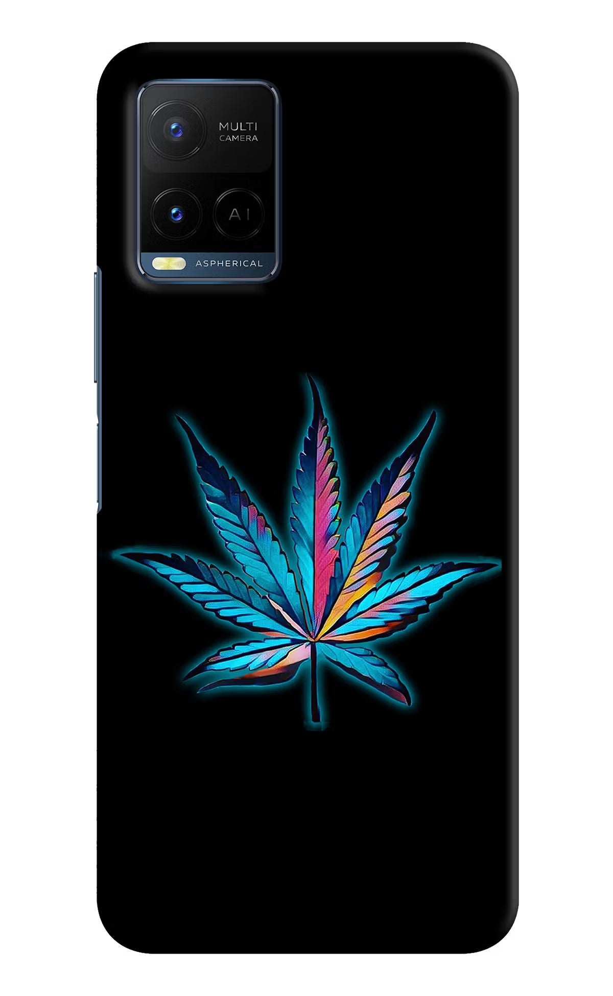 Weed Vivo Y21/Y21s/Y33s Hard Case Back Cover by Casekaro