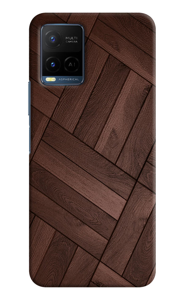 Wooden Texture Design Vivo Y21/Y21s/Y33s Hard Case Back Cover by Casekaro
