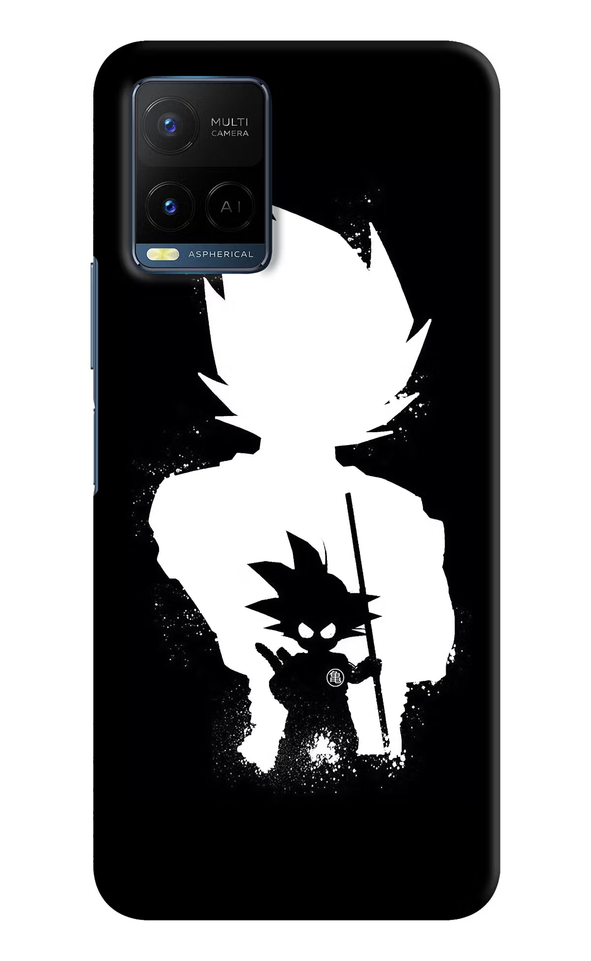 Goku Shadow Vivo Y21/Y21s/Y33s Hard Case Back Cover by Casekaro