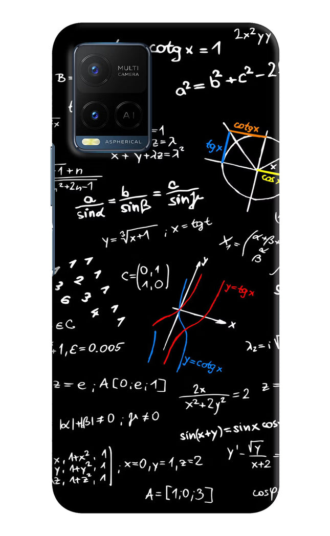 Mathematics Formula Vivo Y21/Y21s/Y33s Hard Case Back Cover by Casekaro