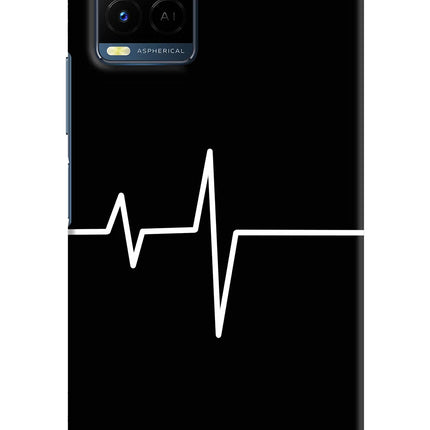 Heart Beats Vivo Y21/Y21s/Y33s Hard Case Back Cover by Casekaro