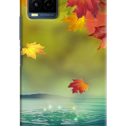 Flowers Vivo Y21/Y21s/Y33s Hard Case Back Cover by Casekaro