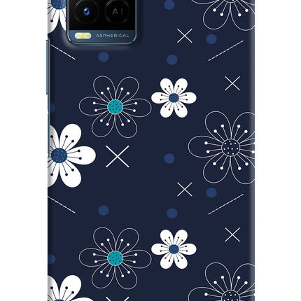 Flowers Vivo Y21/Y21s/Y33s Hard Case Back Cover by Casekaro