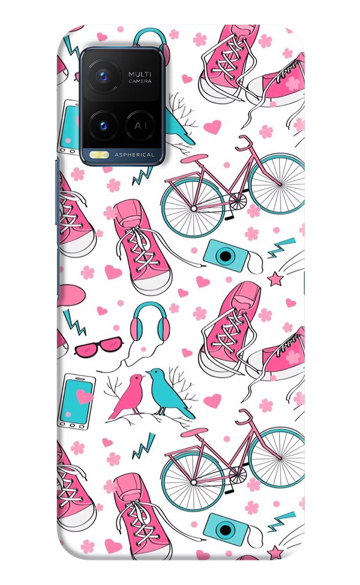 Artwork Vivo Y21/Y21s/Y33s Hard Case Back Cover by Casekaro