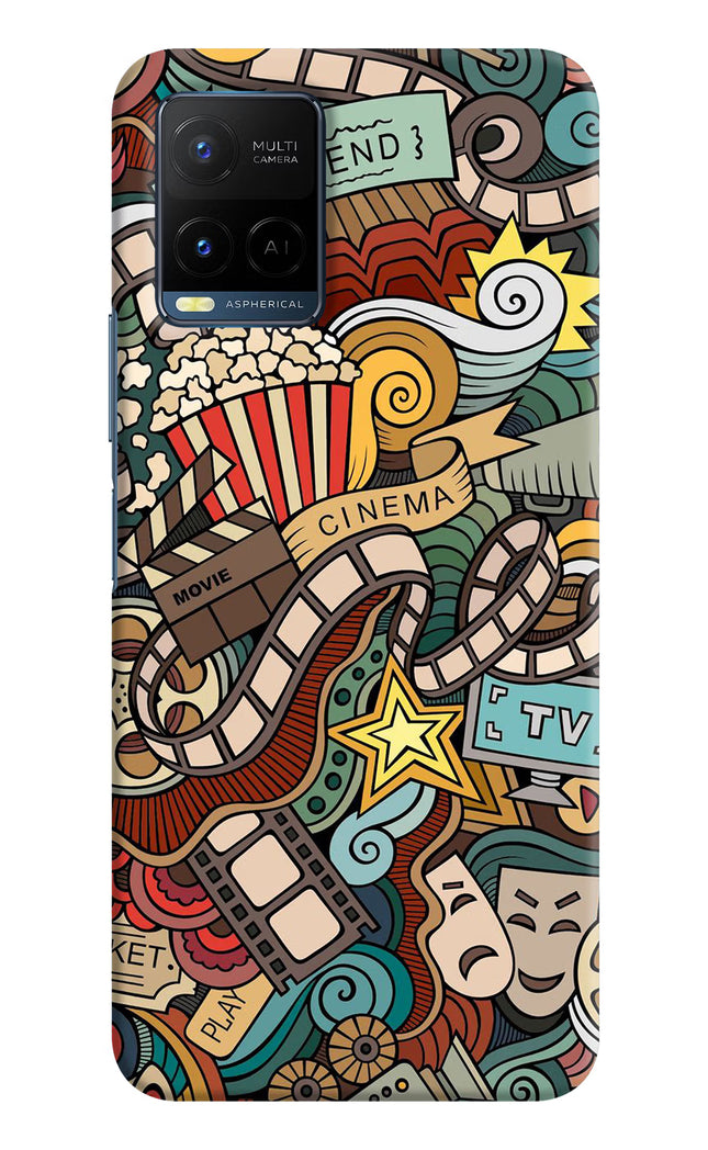Cinema Abstract Vivo Y21/Y21s/Y33s Hard Case Back Cover by Casekaro