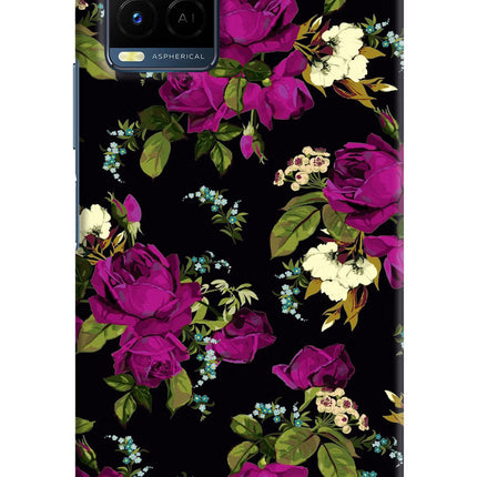 Flowers Vivo Y21/Y21s/Y33s Hard Case Back Cover by Casekaro