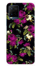 Flowers Vivo Y21/Y21s/Y33s Hard Case Back Cover by Casekaro