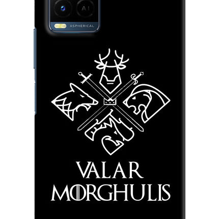 Valar Morghulis | Game Of Thrones Vivo Y21/Y21s/Y33s Hard Case Back Cover by Casekaro