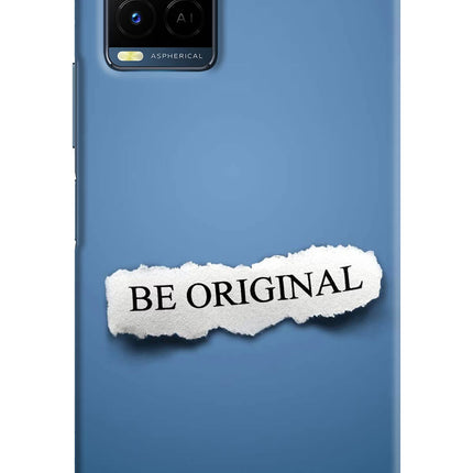 Be Original Vivo Y21/Y21s/Y33s Hard Case Back Cover by Casekaro