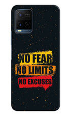 No Fear No Limits No Excuse Vivo Y21/Y21s/Y33s Hard Case Back Cover by Casekaro