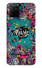 Music Graffiti Vivo Y21/Y21s/Y33s Hard Case Back Cover by Casekaro