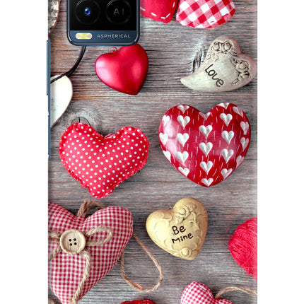 Love Wallpaper Vivo Y21/Y21s/Y33s Hard Case Back Cover by Casekaro
