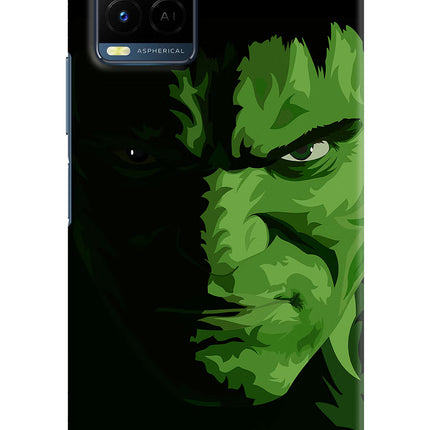 HULK Vivo Y21/Y21s/Y33s Hard Case Back Cover by Casekaro