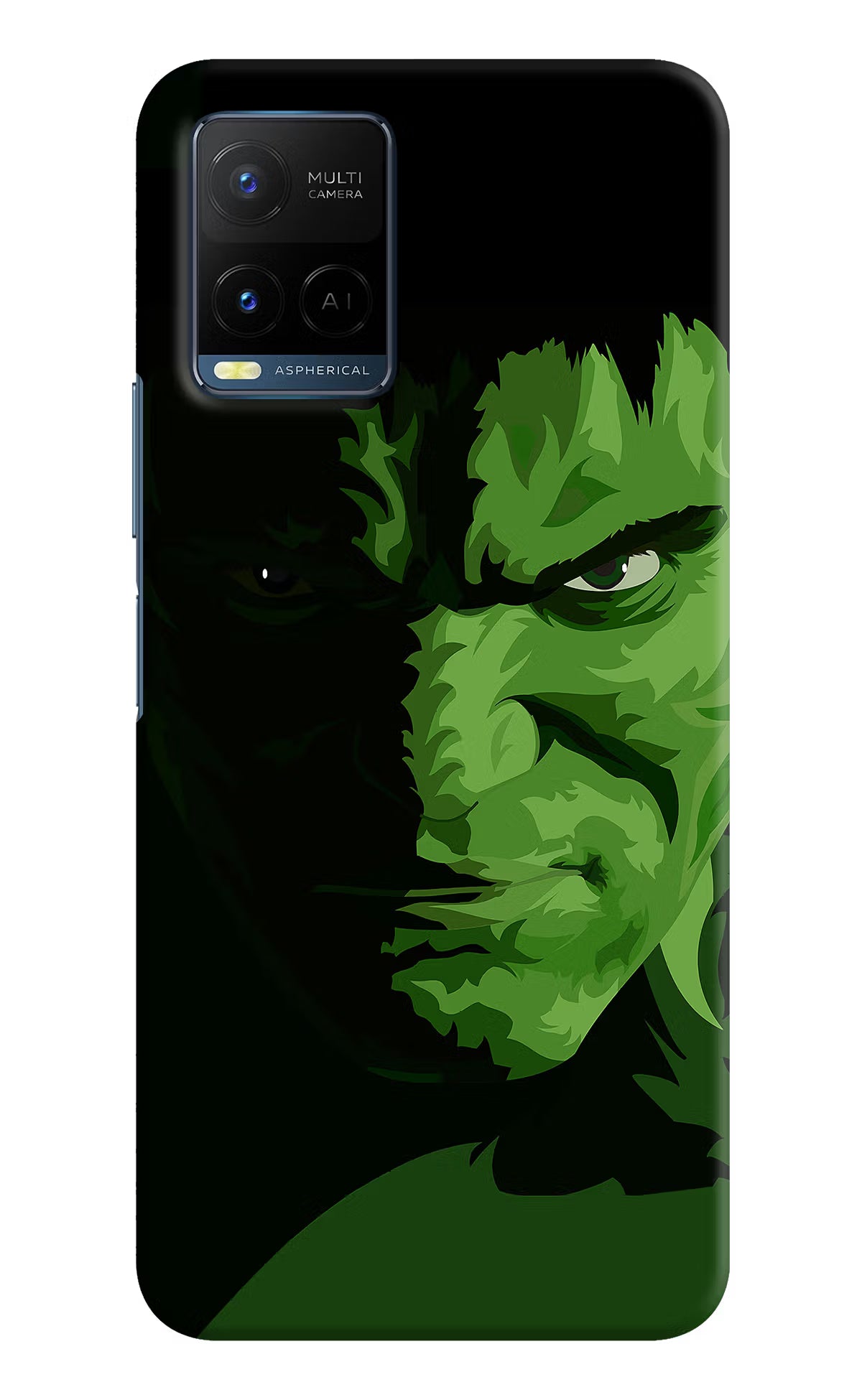 HULK Vivo Y21/Y21s/Y33s Hard Case Back Cover by Casekaro