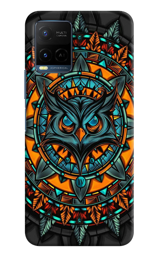 Angry Owl Art Vivo Y21/Y21s/Y33s Hard Case Back Cover by Casekaro