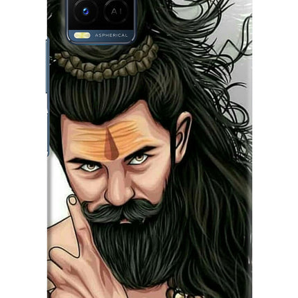 Mahadev Vivo Y21/Y21s/Y33s Hard Case Back Cover by Casekaro