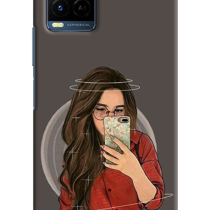 Selfie Queen Vivo Y21/Y21s/Y33s Hard Case Back Cover by Casekaro