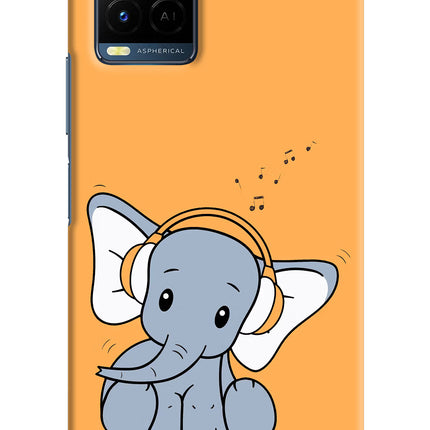 High On Music Vivo Y21/Y21s/Y33s Hard Case Back Cover by Casekaro