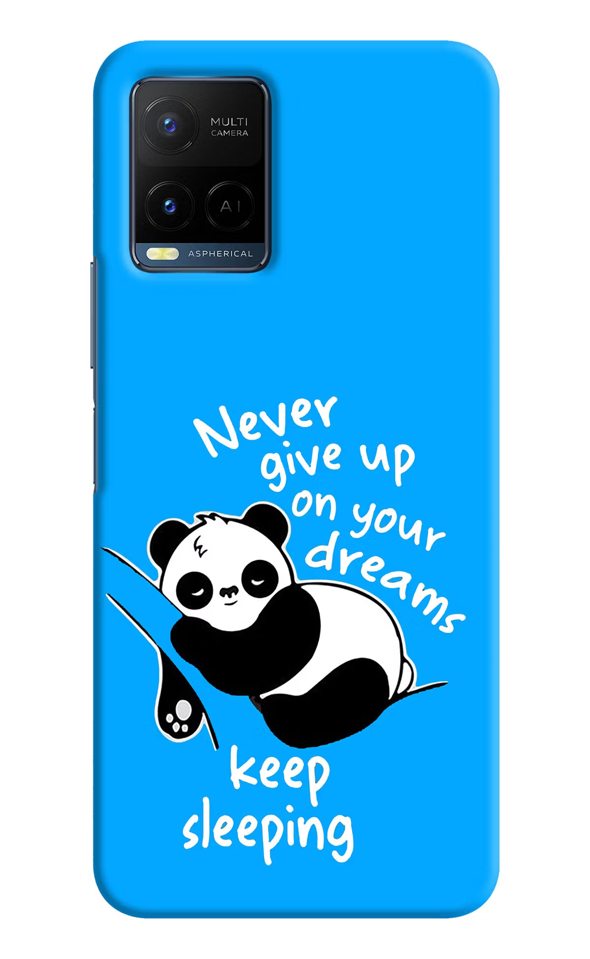Keep Sleeping Vivo Y21/Y21s/Y33s Hard Case Back Cover by Casekaro