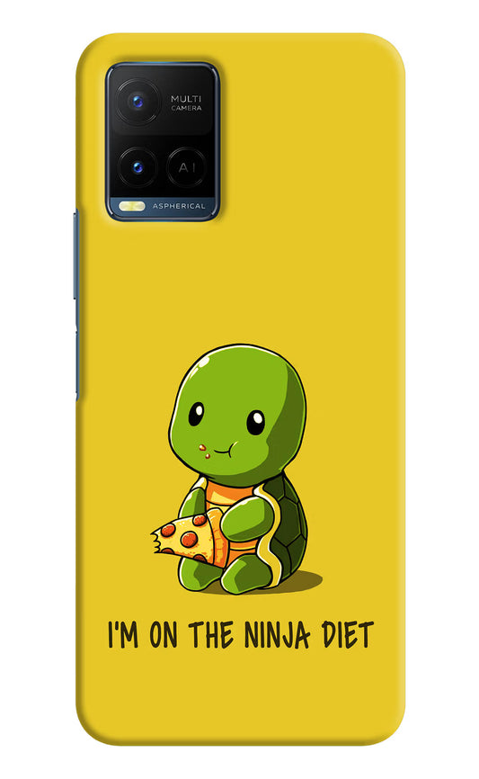 I'm on Ninja Diet Vivo Y21/Y21s/Y33s Hard Case Back Cover by Casekaro