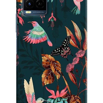 Birds Vivo Y21/Y21s/Y33s Hard Case Back Cover by Casekaro