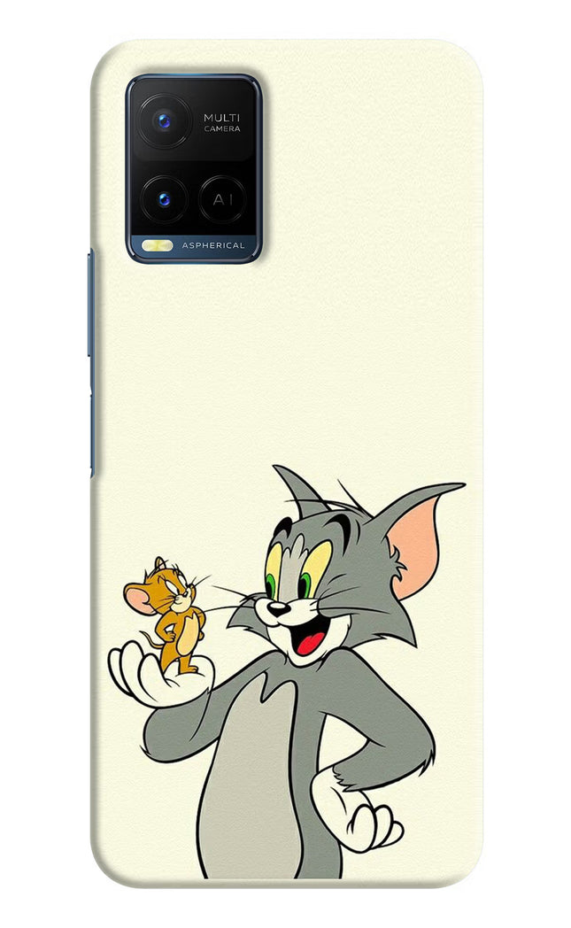 Tom & Jerry Vivo Y21/Y21s/Y33s Hard Case Back Cover by Casekaro