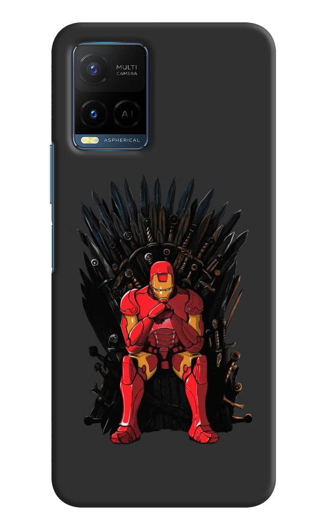 Ironman Throne Vivo Y21/Y21s/Y33s Hard Case Back Cover by Casekaro