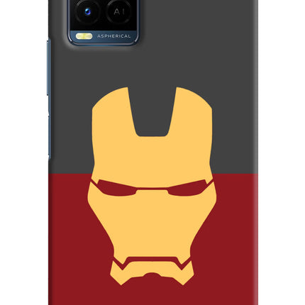 Ironman Vivo Y21/Y21s/Y33s Hard Case Back Cover by Casekaro