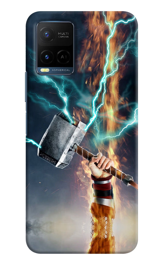 Thor Hammer Mjolnir Vivo Y21/Y21s/Y33s Hard Case Back Cover by Casekaro